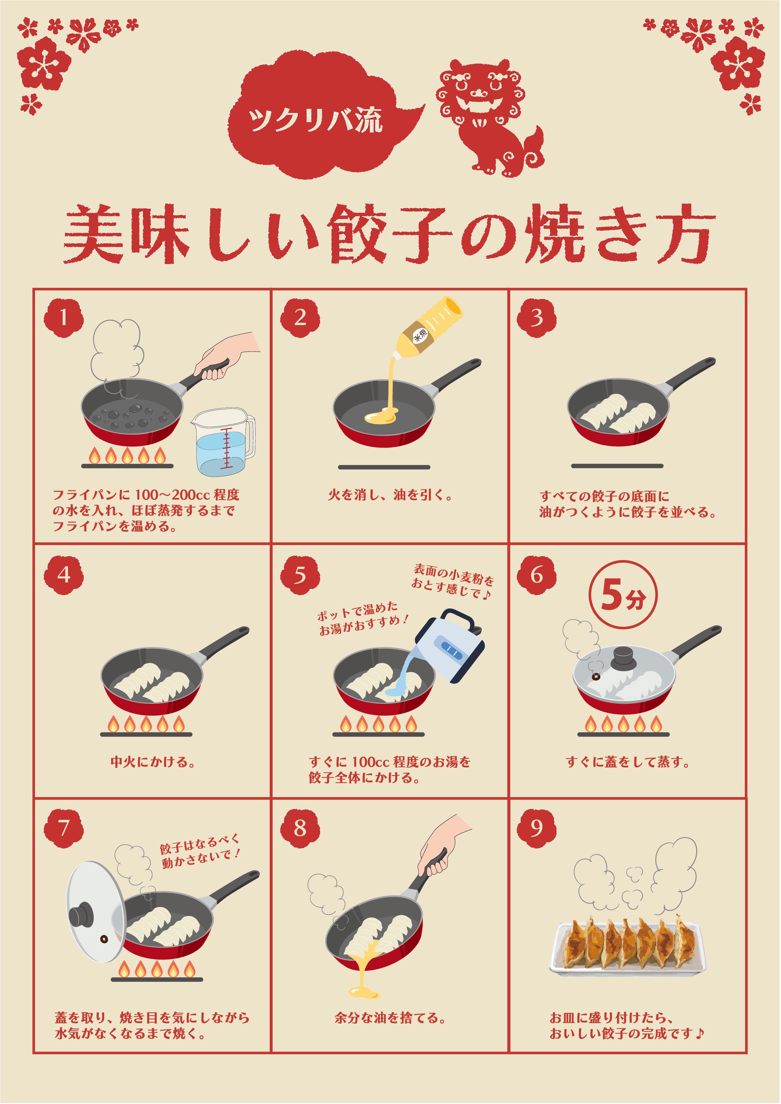 お好みの方法で！羽根つき餃子の色々な焼き方│&table powered by 大阪王将