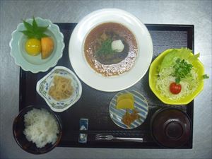 和風おろしハンバーグ定食♪ : clairefontaine