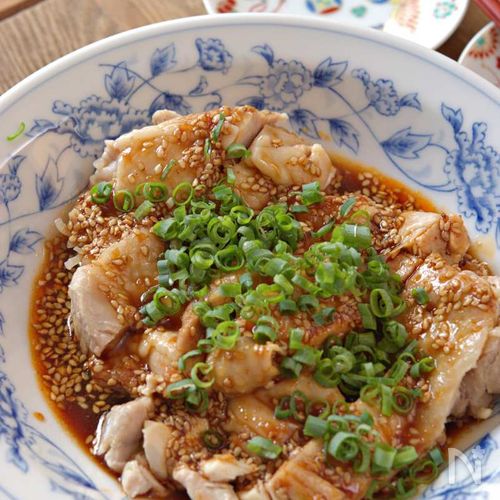 公式レシピ動画 植野食堂のお品書き 46 よだれ鶏 by JASMINE