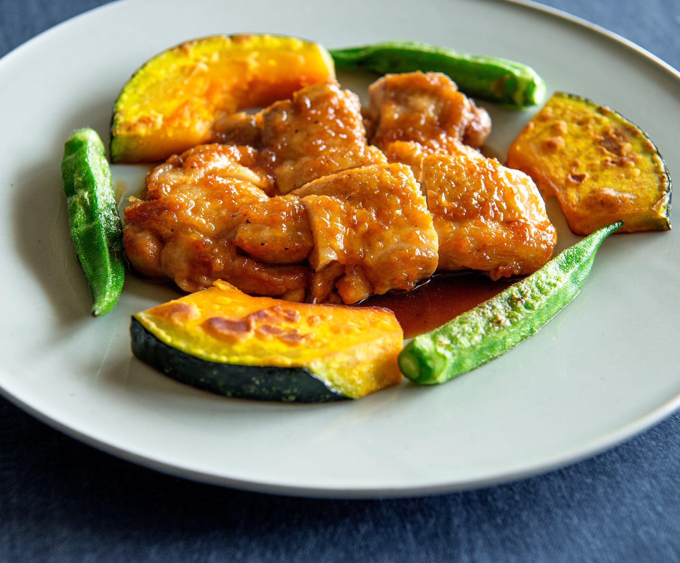 鶏むね肉の甘酢照り焼き