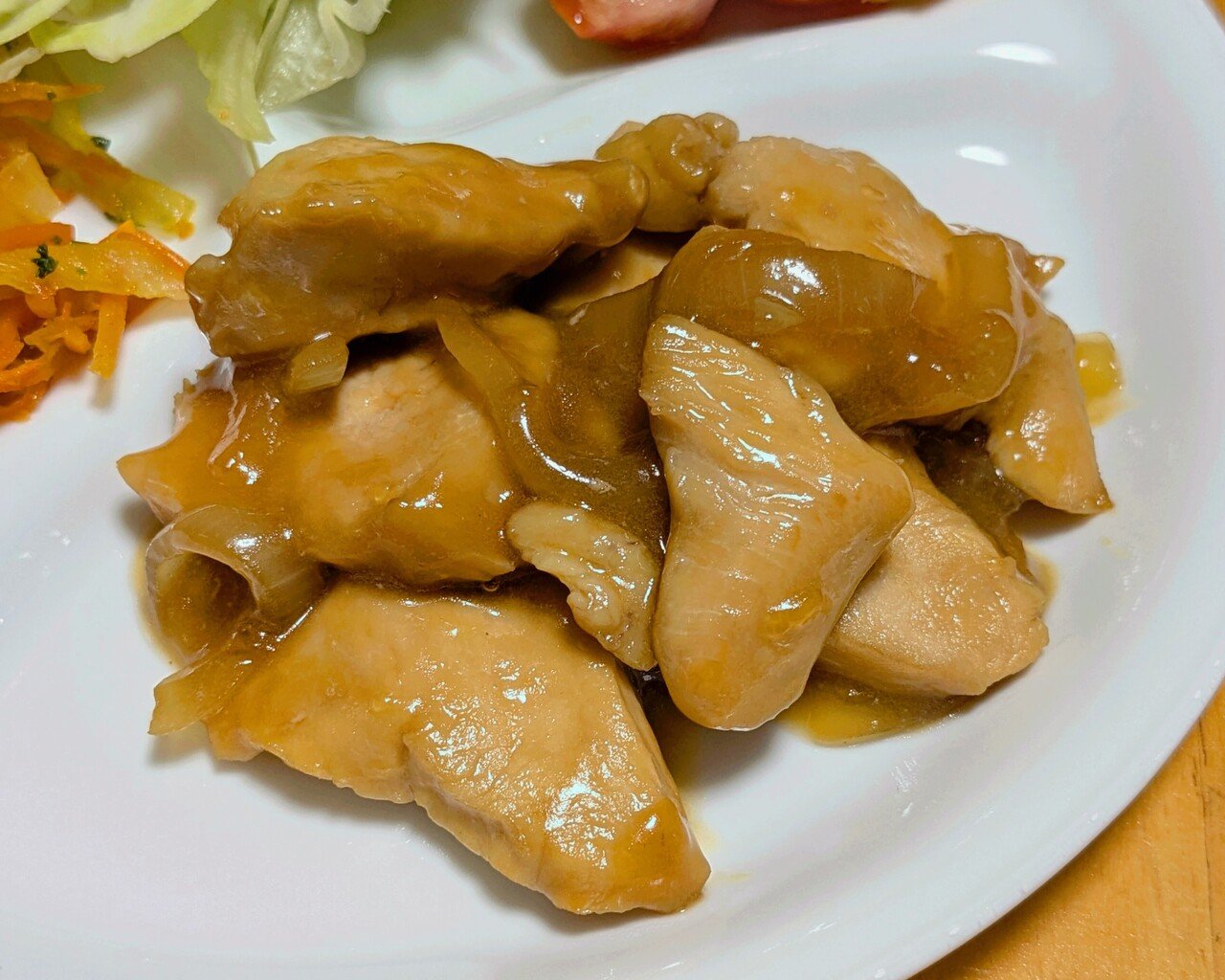 鶏胸肉の照り焼き