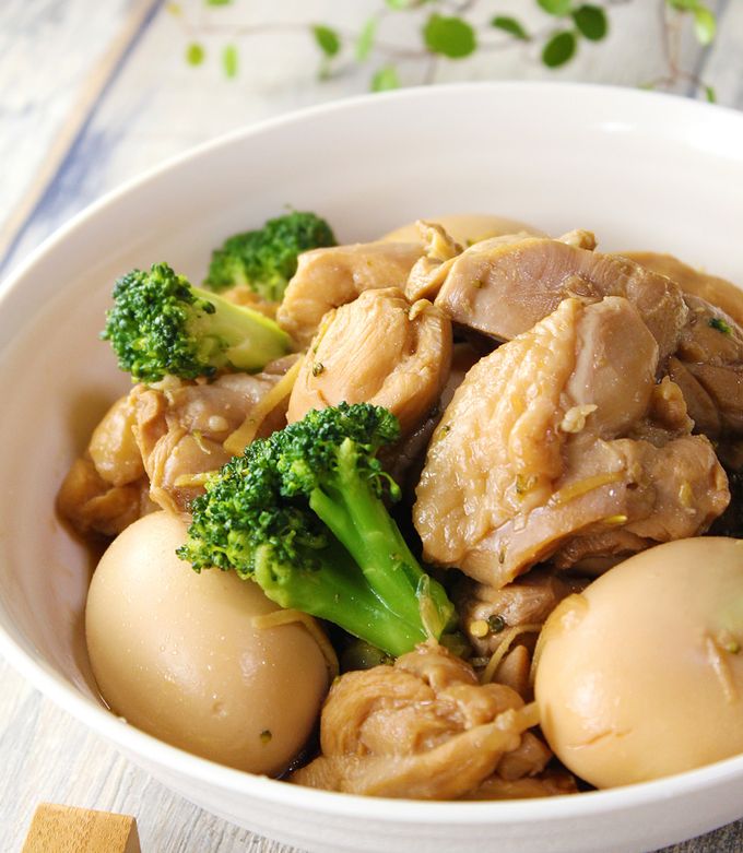 食欲をそそる香り♪ 鶏むね肉のさっぱり煮