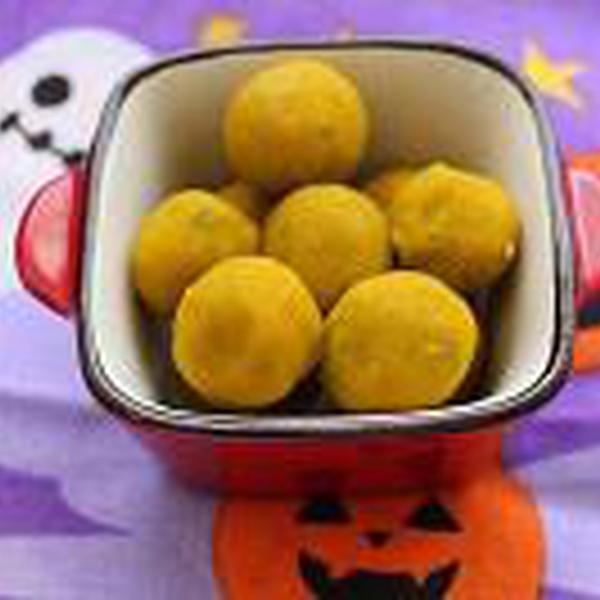 かぼちゃの白玉だんご