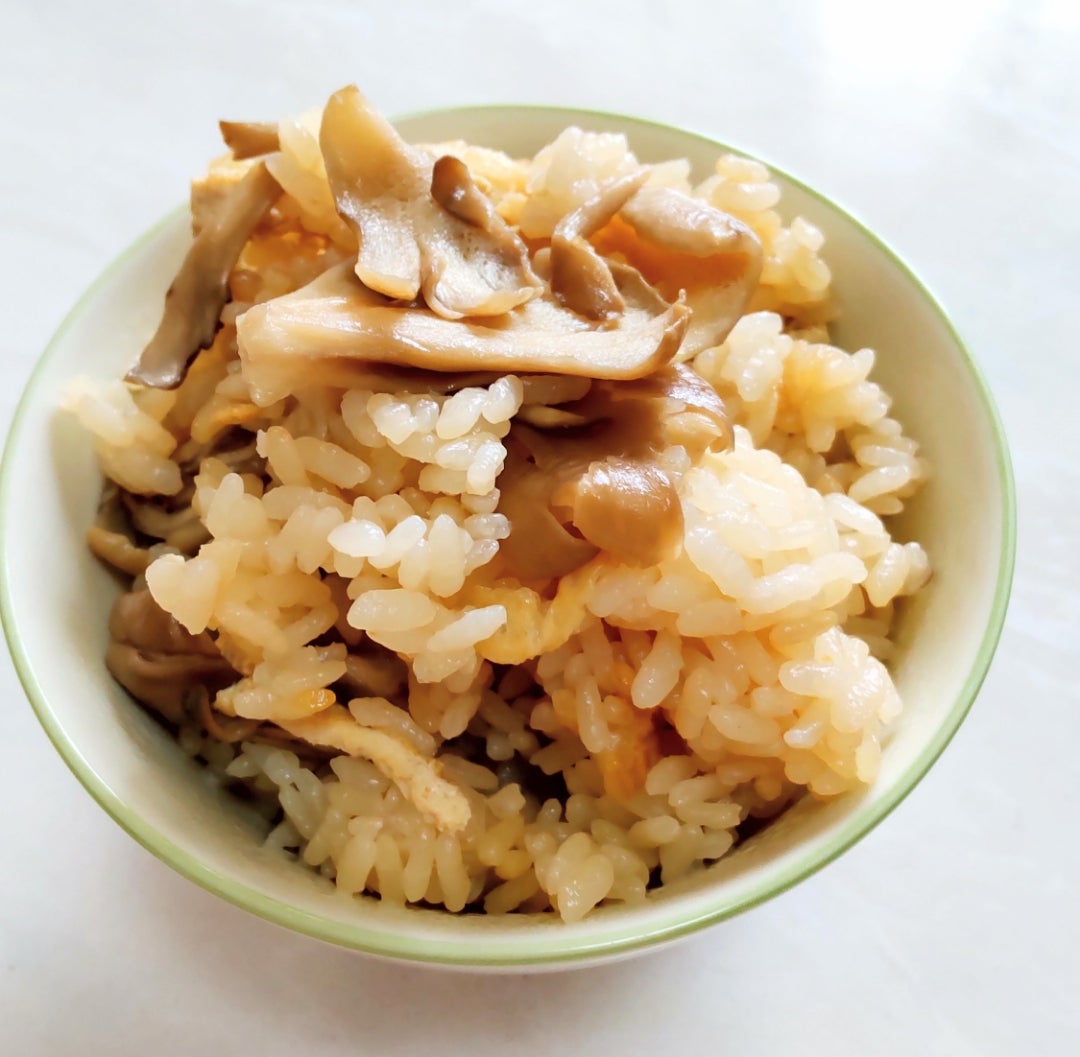 味付け簡単！白だし香る松茸ご飯の作り方
