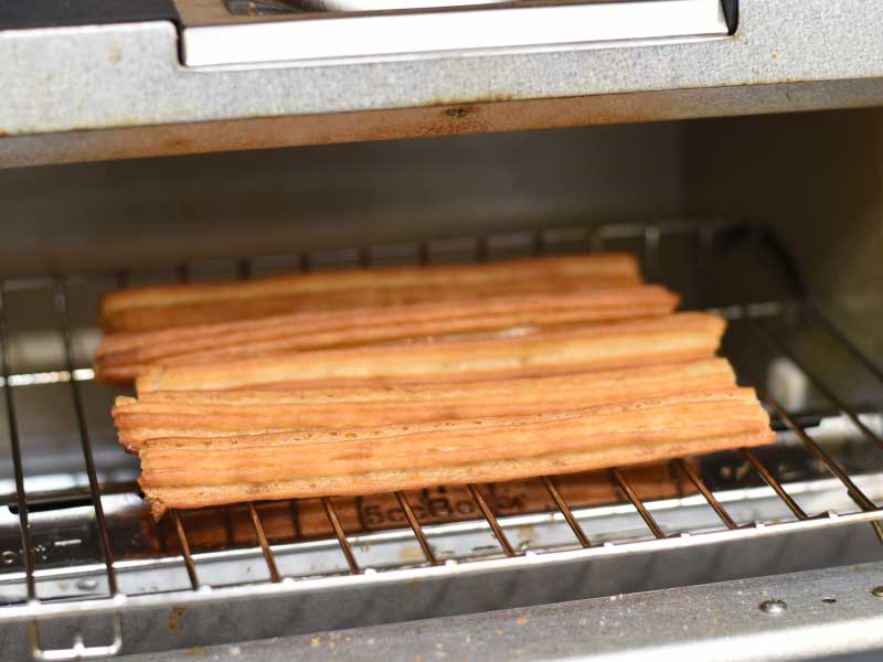 冷凍チュロスで楽しい朝食を