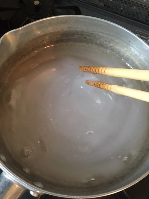 片栗粉スライム 加熱TikTok