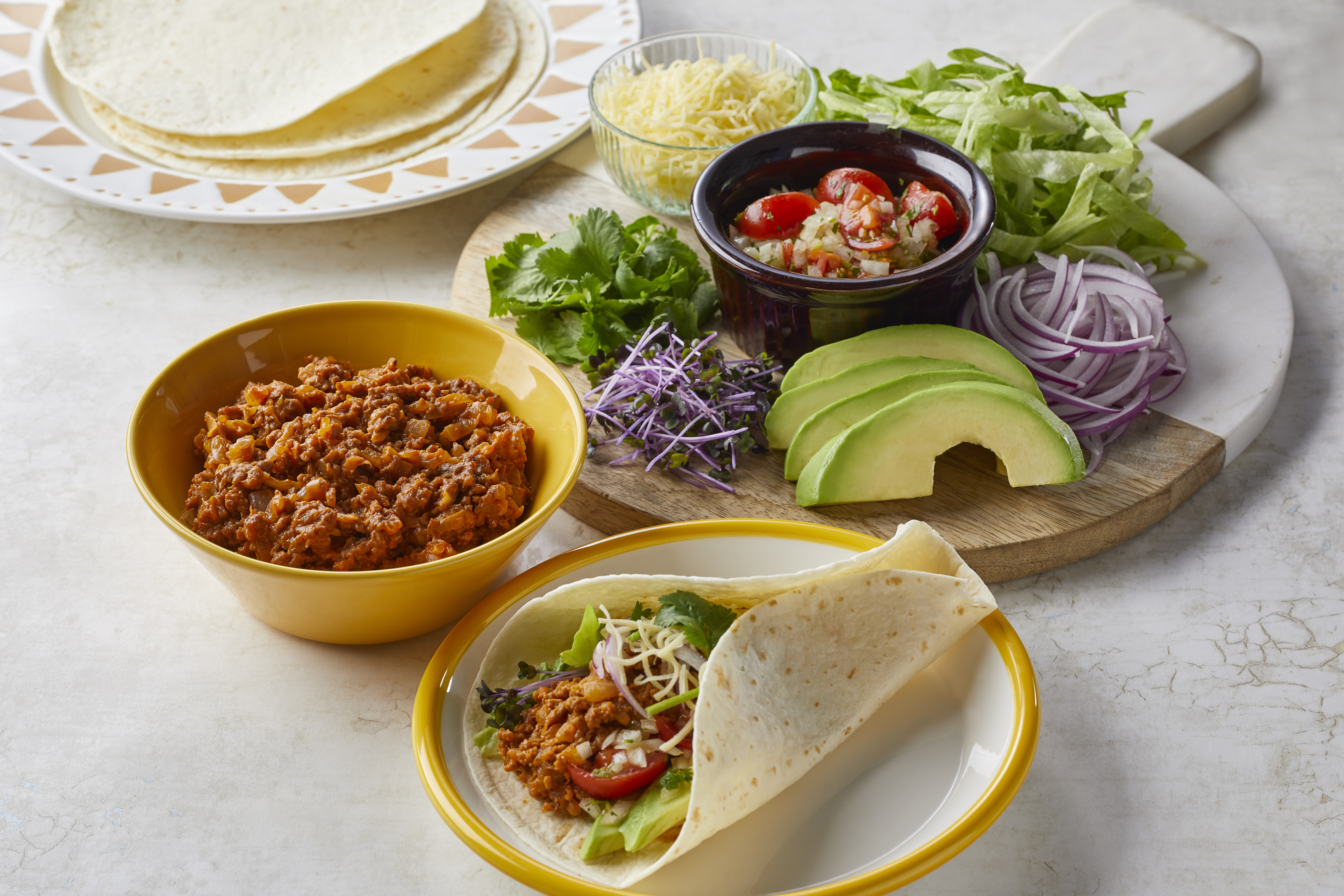 うちベジ 夏に食べたいタコス！大葉を使って和風にアレンジおうちごはん