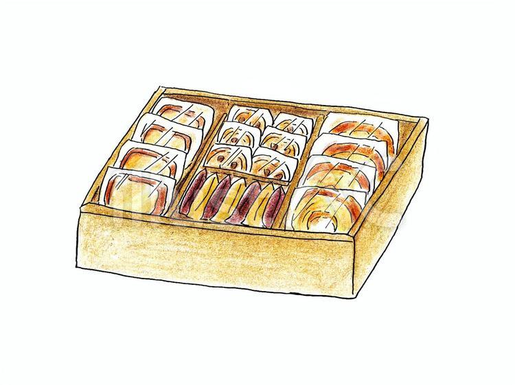 食べ物・お菓子・ハロウィン クッキーのかわいいイラストフタバのフリーイラスト