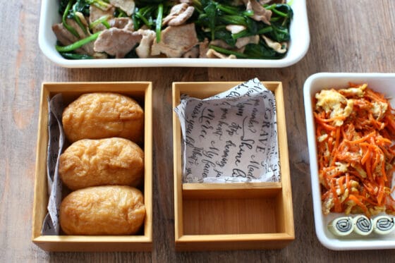 変わりいなり寿司の行楽弁当