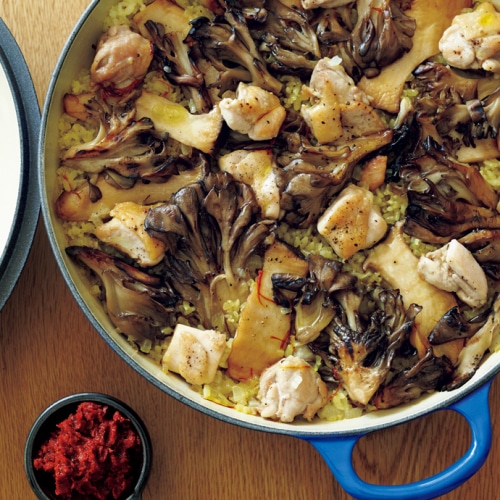 ステーキのパエリア風 - おすすめレシピダイエー食の情報