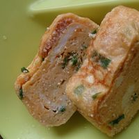 焼き卵白のたらこ和えのレシピ：白ごはん.com