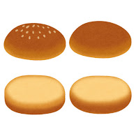 ファストフードイラストのフリー素材イラストイメージ