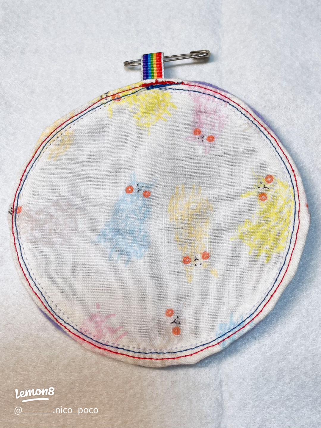 マリオ キノコ お守り手作り立体TikTok