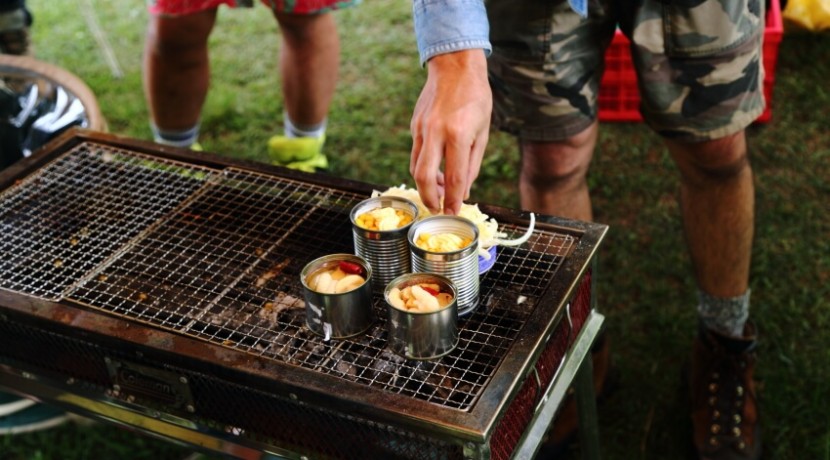 達人の、かんたん缶詰バーベキュー - HAPPY OUTSIDEBEAMS