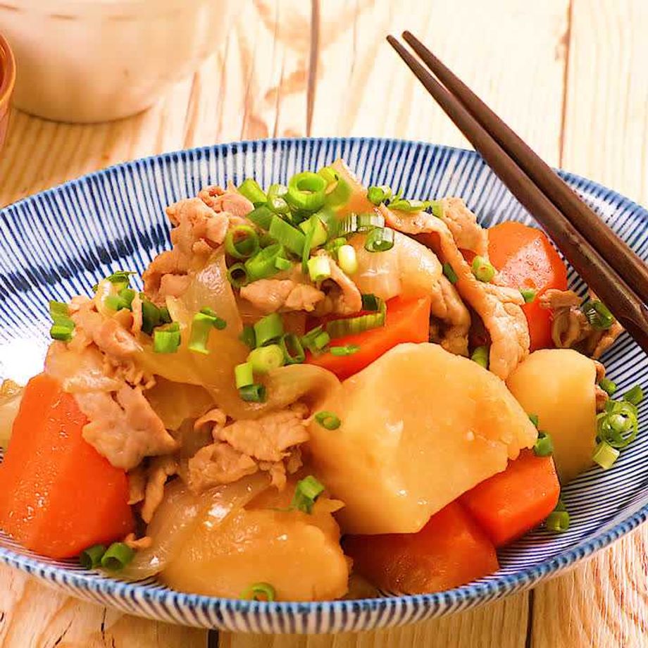 すき焼のたれの肉じゃが