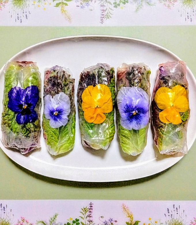 195 豚肉とキムチの春巻き：クッキングメニュー：日立の家電品