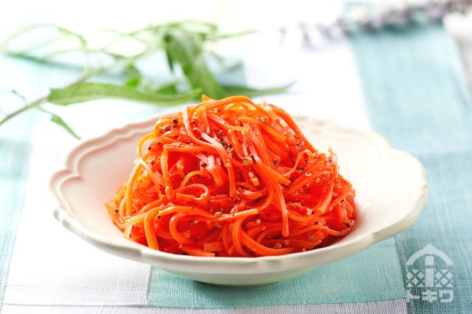 にんじんリボンサラダレシピ