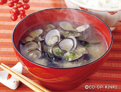 しじみと大葉のお吸い物