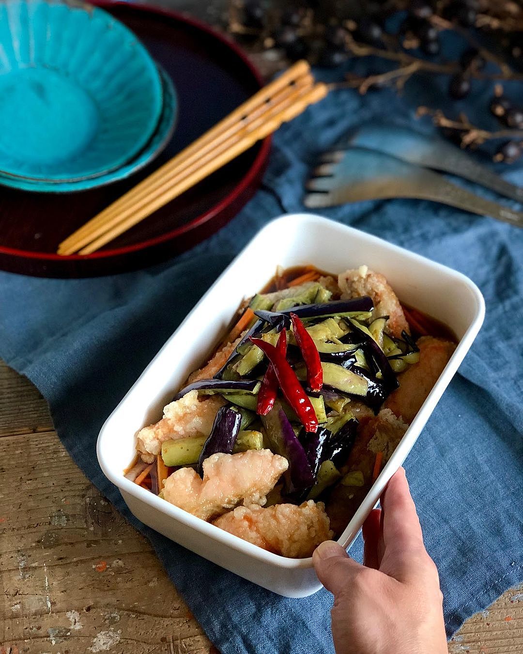 レンジで作る野菜のご馳走♪なすの中華風南蛮レシピサイトNadia