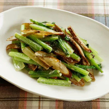 葉ごぼうは天ぷらに - となりのかがわさん - 香川の食卓