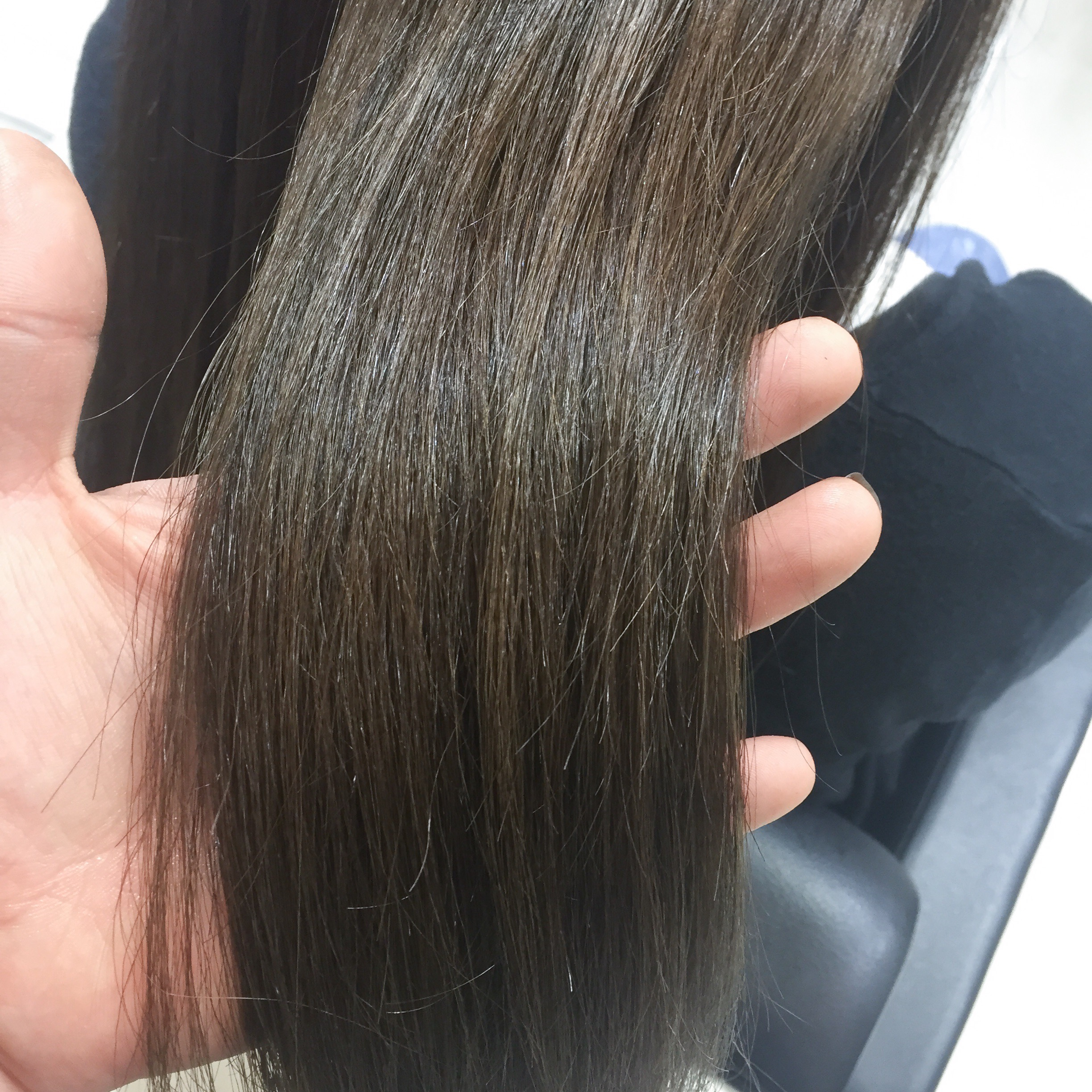 ミルボンアディクシーのシルバーカラーのヘアレシピ流山市の美容室 ヘアサロン ウェーブ