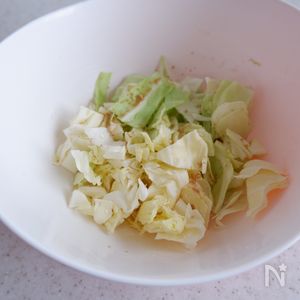 キャベツミミガーポン酢