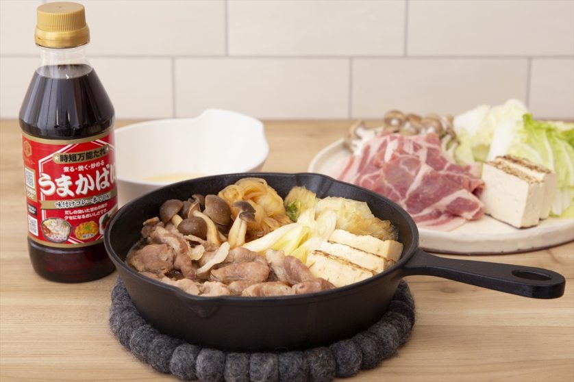 おいしい新定番！豚肉のトマトすき焼きハイライフポーク