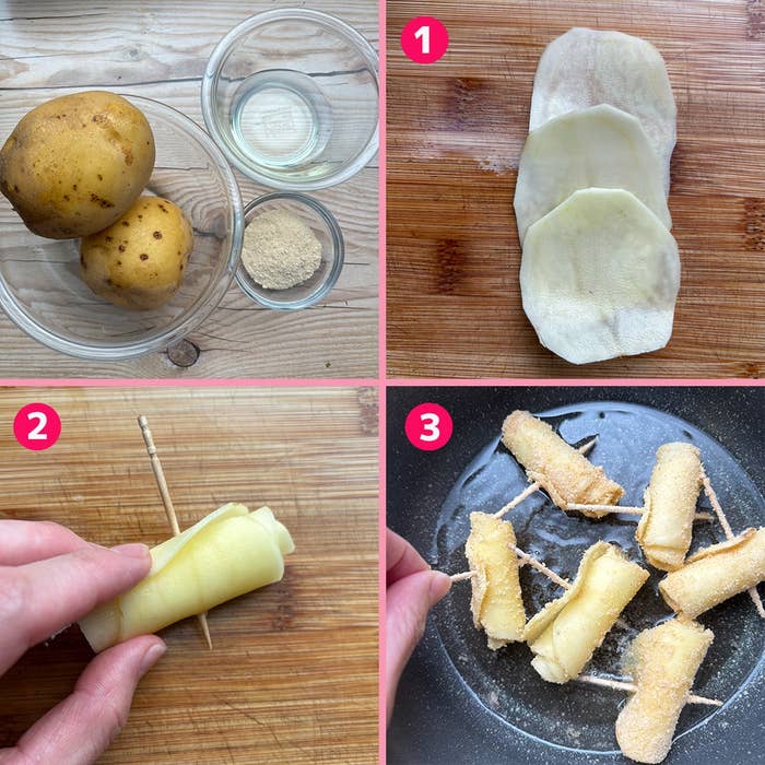 から揚げ粉deじゃがいものから揚げ♪クラシル