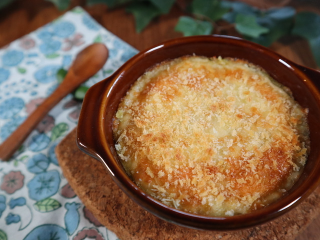 チーズとろとろ！ひき肉とマッシュポテトの重ね焼き