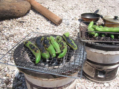 フライパンで簡単！ほくほく♡焼きそら豆