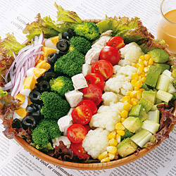 野菜サラダ風ブーケFla-co フラコ- フラワーアレンジ作品投稿サイト