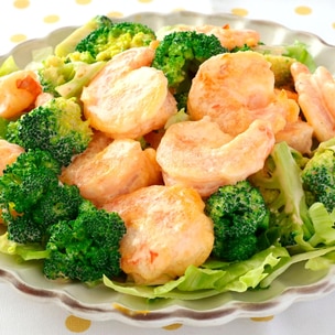 しゃきプリ食感「えびとパプリカのマリネ」レシピ