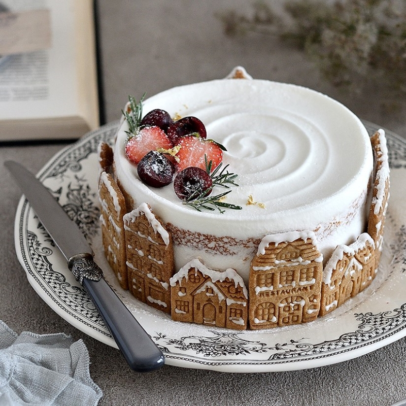 デコるだけクリスマスケーキ６選 市販のスポンジでオシャレに映える！VERY