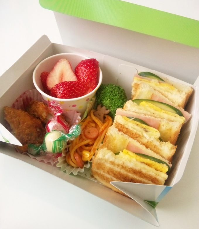 くるくるサンドイッチ遠足弁当 - 東京弁当生活