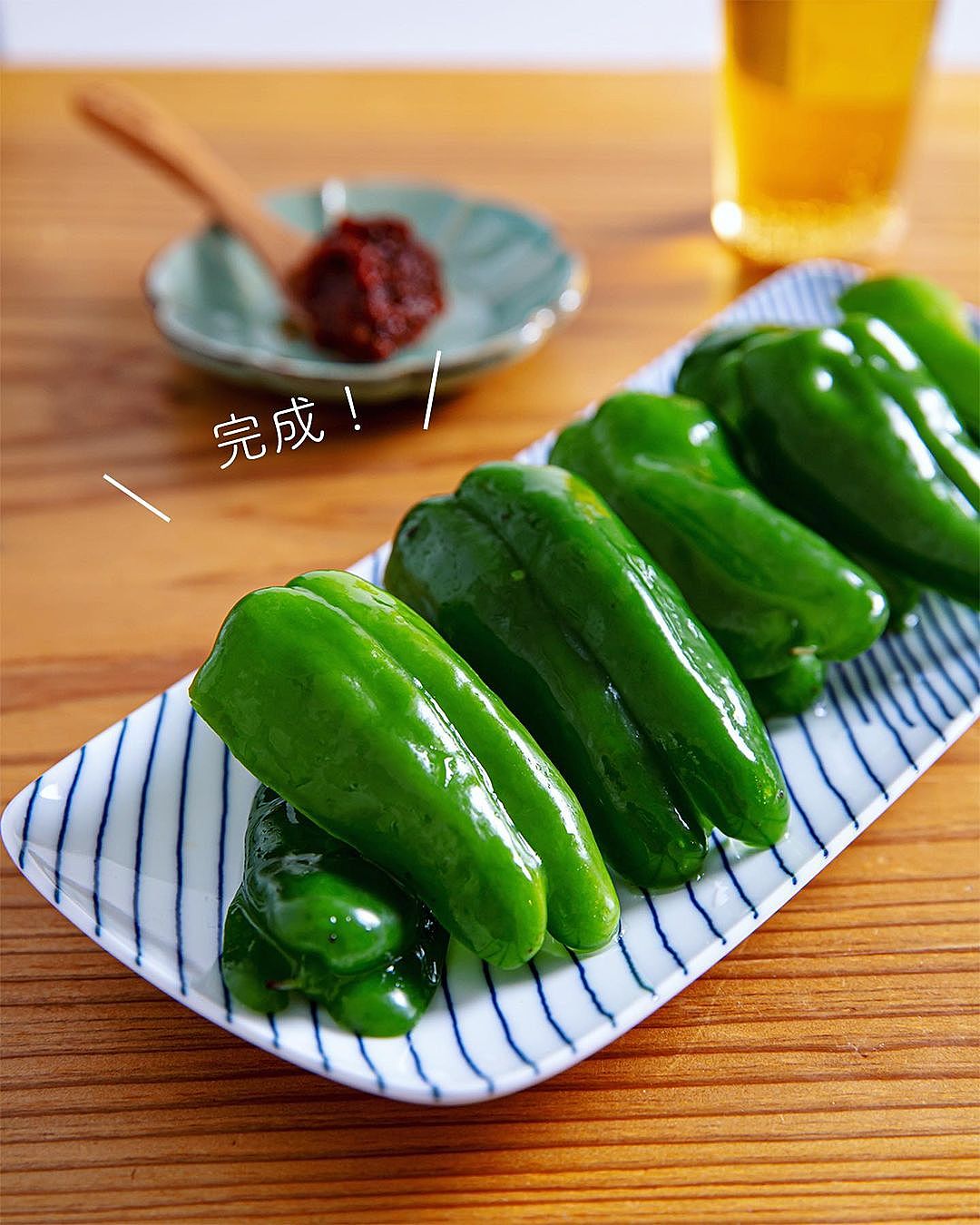 簡単！肉味噌パリパリピーマンのレシピ