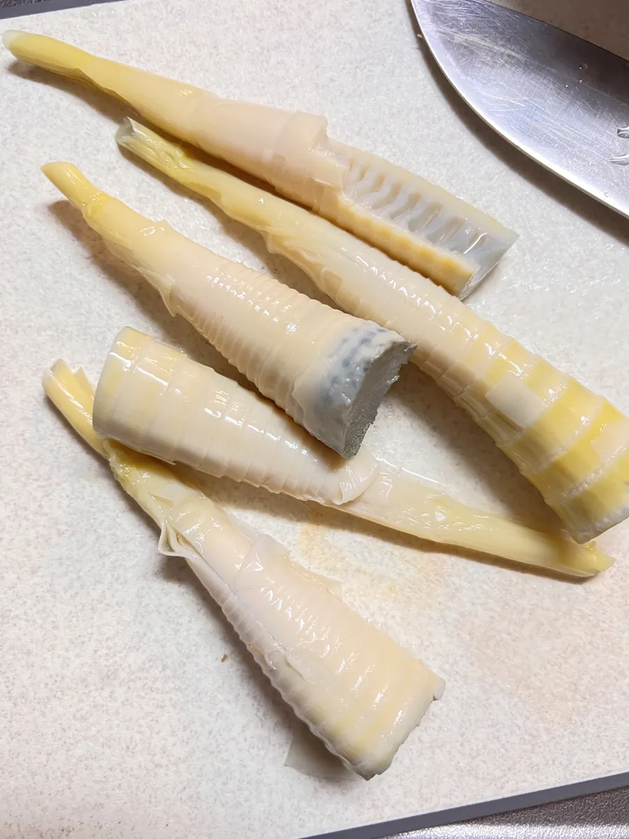 食感がたまらない！ 破竹と油揚げの煮物