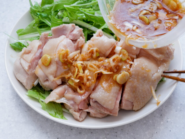 簡単！手が汚れない！「炊飯器で蒸し鶏」 by とっくりさんクックパッド簡単おいしいみんなのレシピが392万品