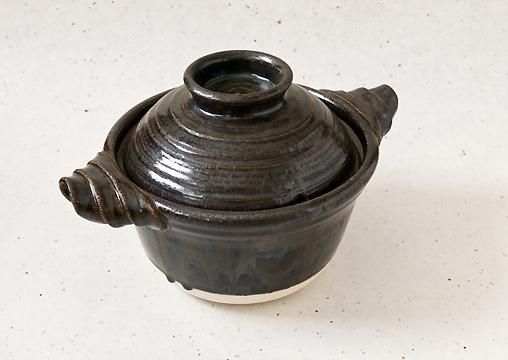 限定クーポンいっぺん食べとくれ 信楽焼 ごはん土鍋 4合炊き 黒 土鍋 ご飯 ごはん ごはん鍋 炊飯土鍋 信楽土鍋 簡単 手軽 4合 ガス ガス火直火専用 内蓋なし 日本製 火加減 米 白米 保温 釜めし ふっくら 炊き立て