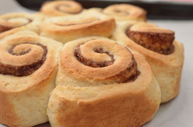 ギリシャヨーグルトでアップルシナモンスコーンにいおかピアノ教室