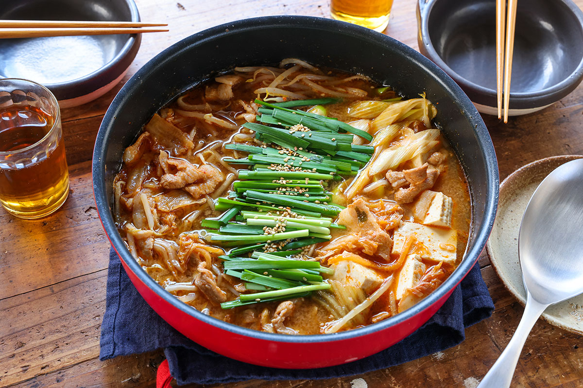 リピ確定 キャベツたっぷりこくうま「キムチ鍋」のレシピ