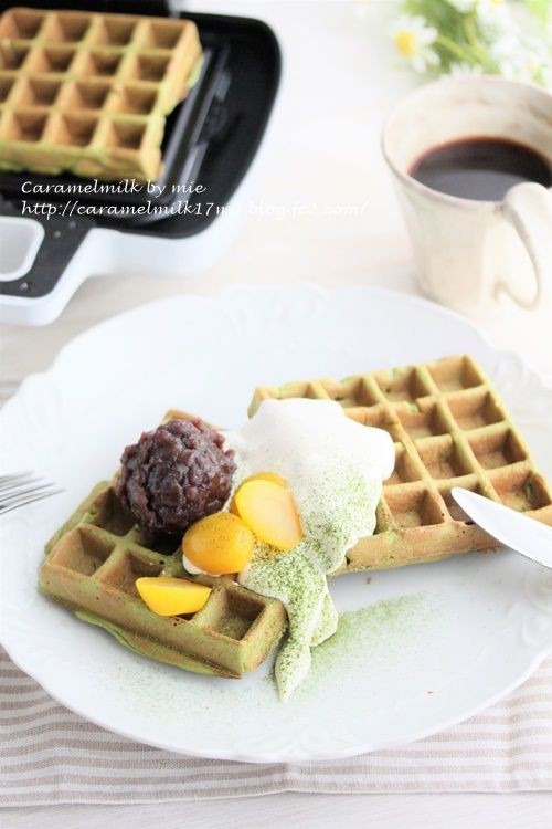 ホットケーキミックスde抹茶マフィン♪