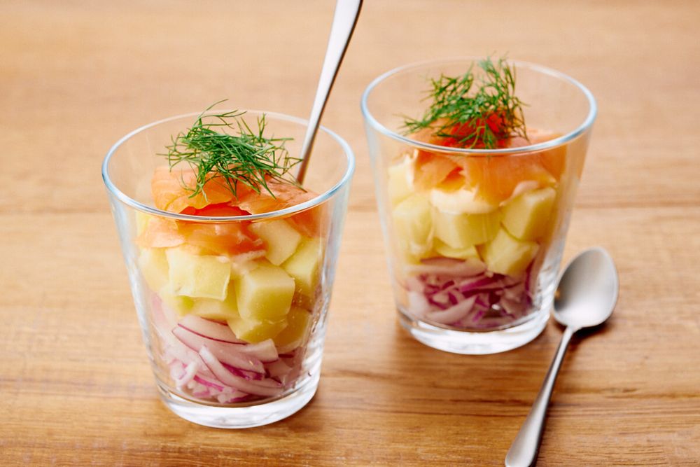 おしゃれなポテトサラダ盛り付けアイデア簡単に華やかに見せるコツ