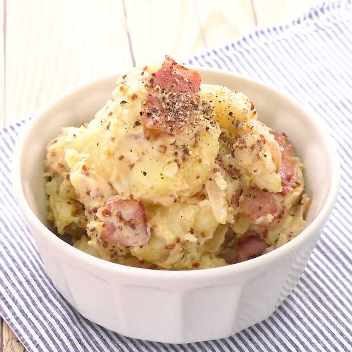 ポテトサラダ生ハム巻きアレンジレシピ株式会社ヤマザキ 総合惣菜 煮豆 メーカー