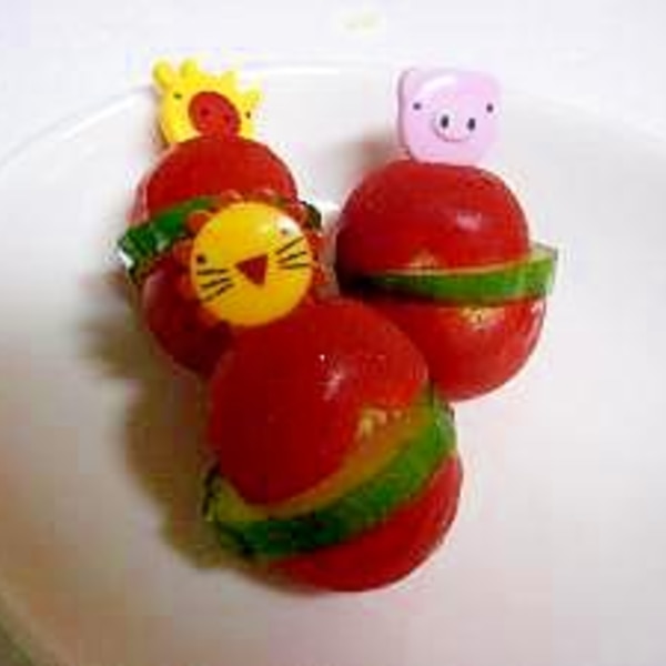 クックパッドニュース： お弁当デコ ハムのリボンで作る「おめかしミニトマト」に胸キュン炸裂！毎日新聞