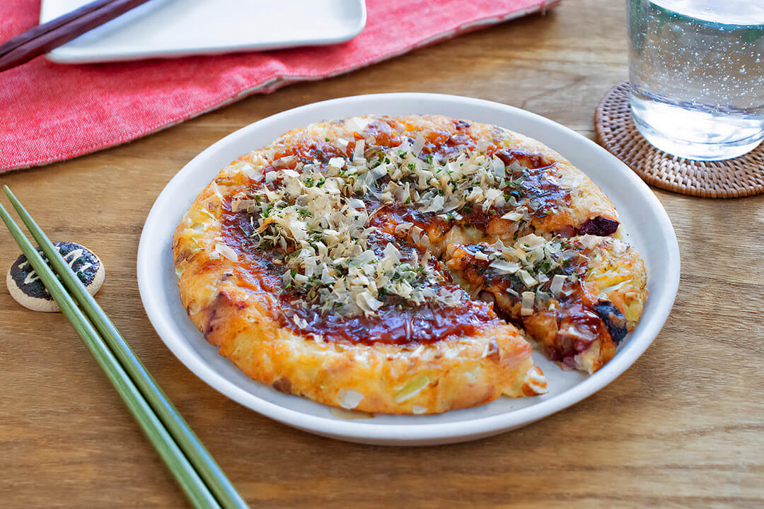 キャベツ入り★小麦粉でもっち〜りたこ焼き