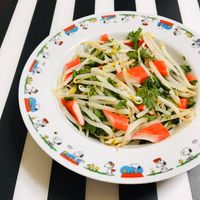 レシピ カニカマともやしのやみつき中華風サラダ - しにゃごはん blog