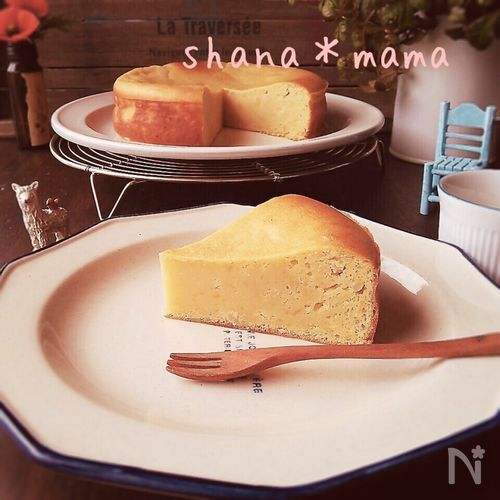 しっとりふんわり栗のケーキ