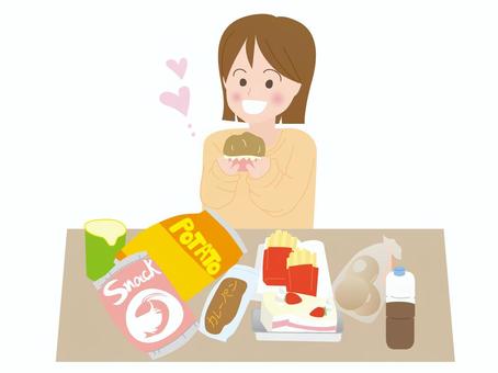 450 食べ過ぎ High Res Illustrations - Getty Images肥満, 食事, 食べる