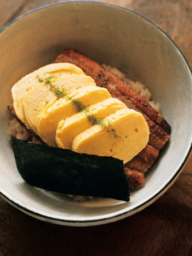だし巻き卵と鰻のうな丼 のレシピ・作り方ELLE gourmetエル・グルメ
