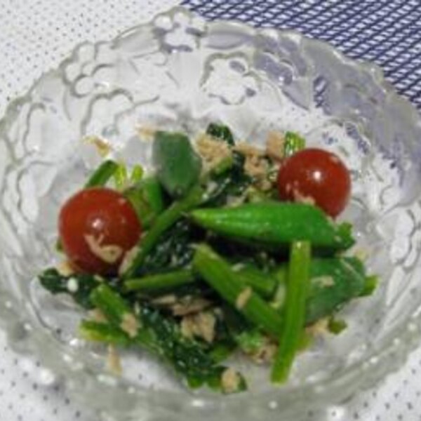 無限に食べられる オクラととうもろこしのツナマヨ和え